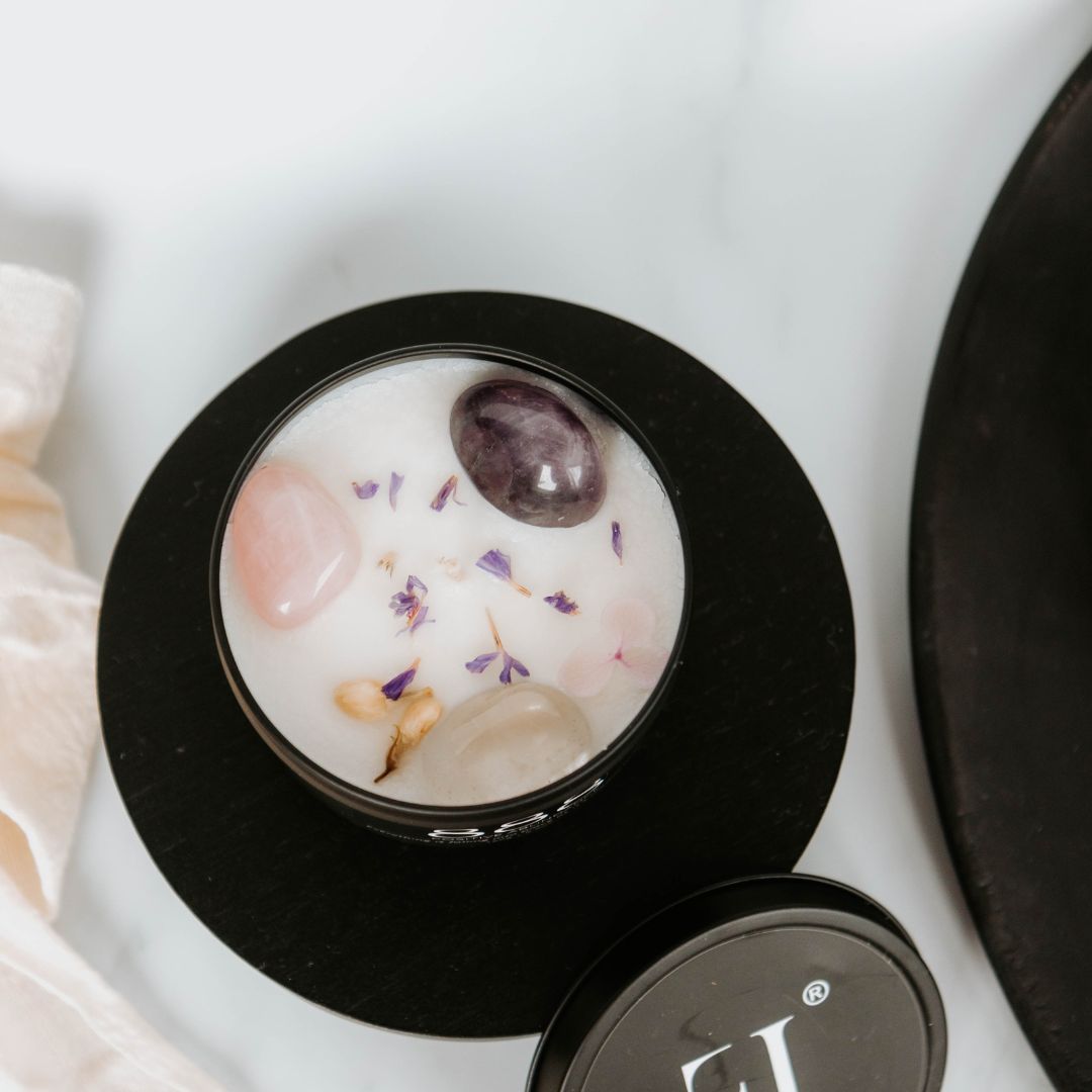 Black manifest candle 888