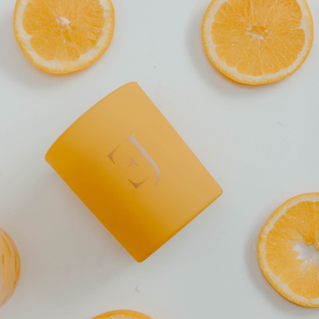 Crystal candle citrine : Abundance