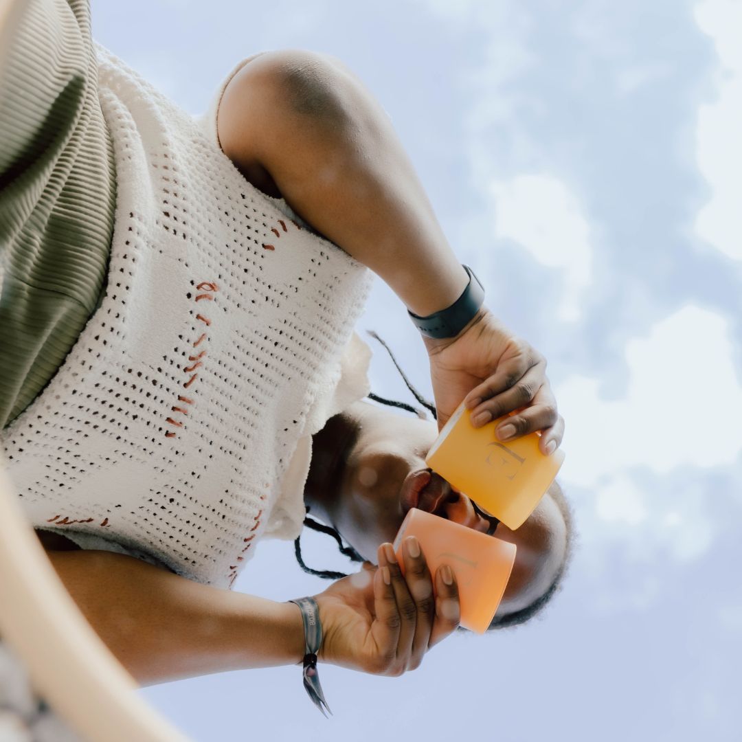 Crystal candle citrine : Abundance