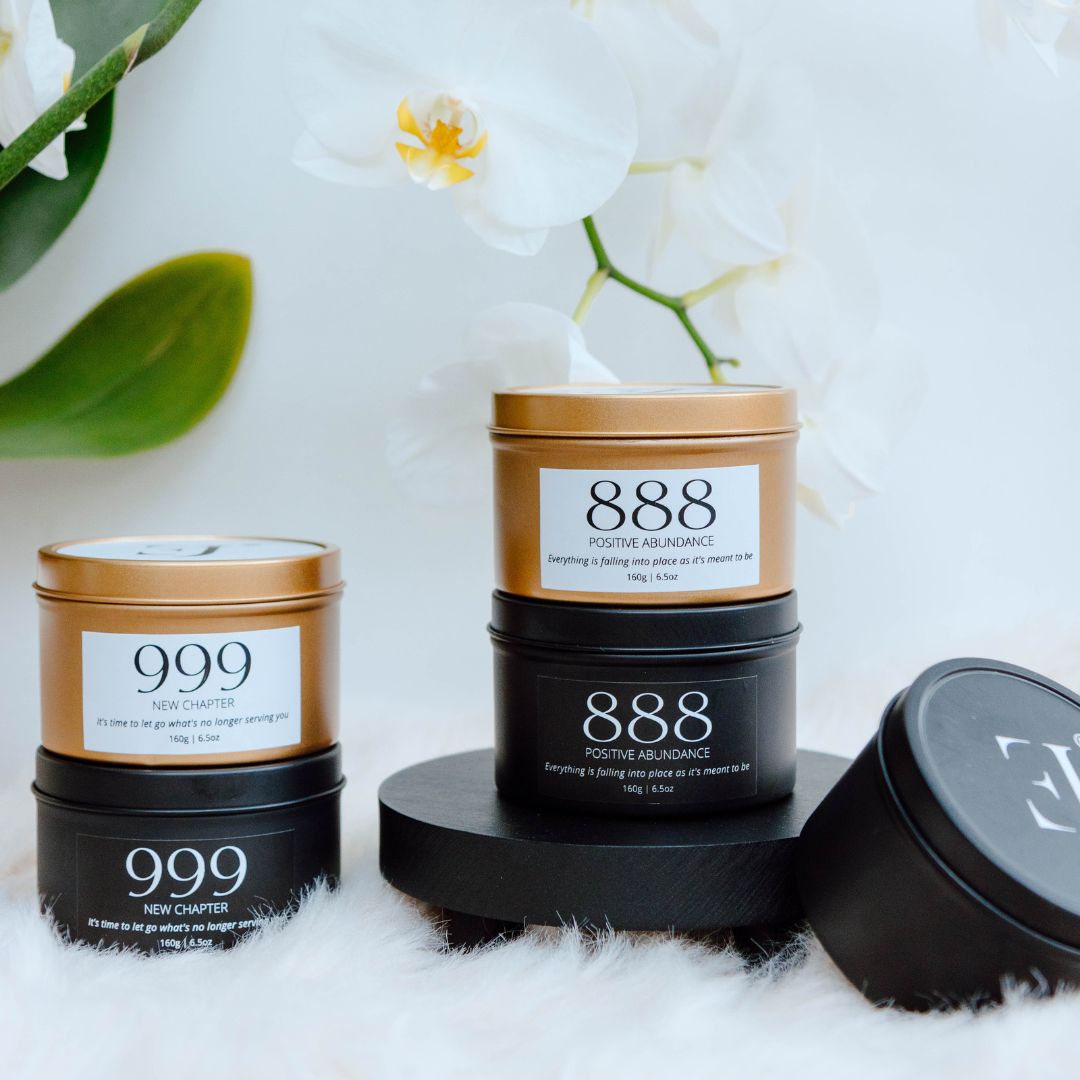 Black manifest candle 999