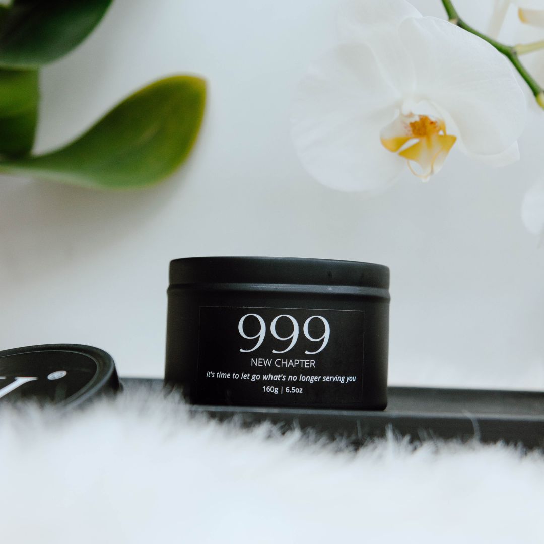 Black manifest candle 999