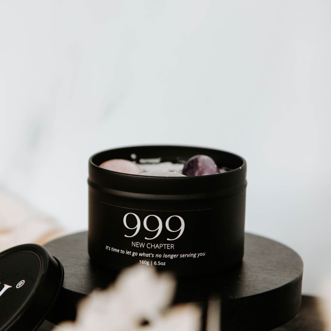 Black manifest candle 999