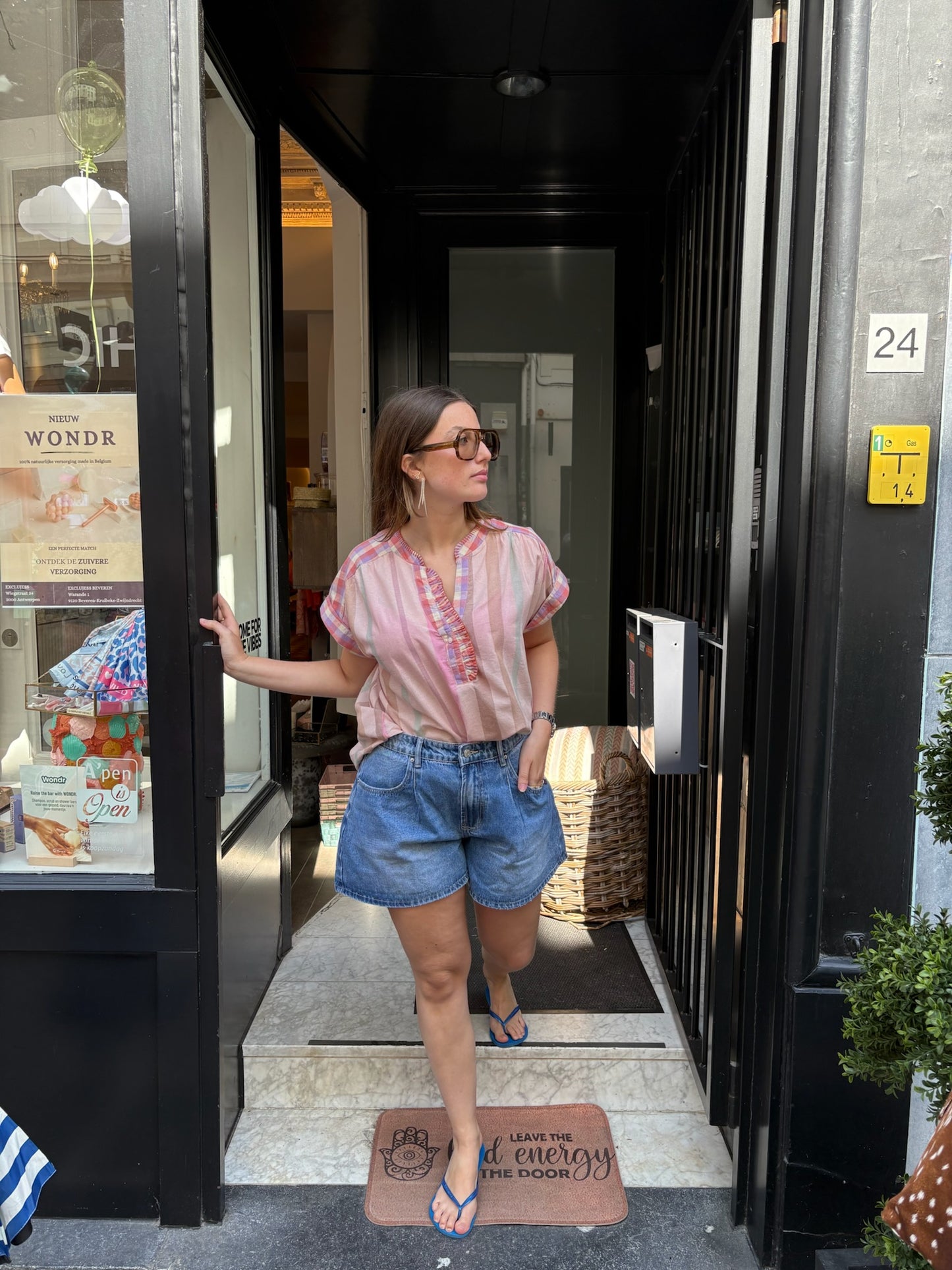 Lin – Luchtige zomerbloes dames