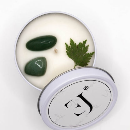 Quote candle in tin – You rock