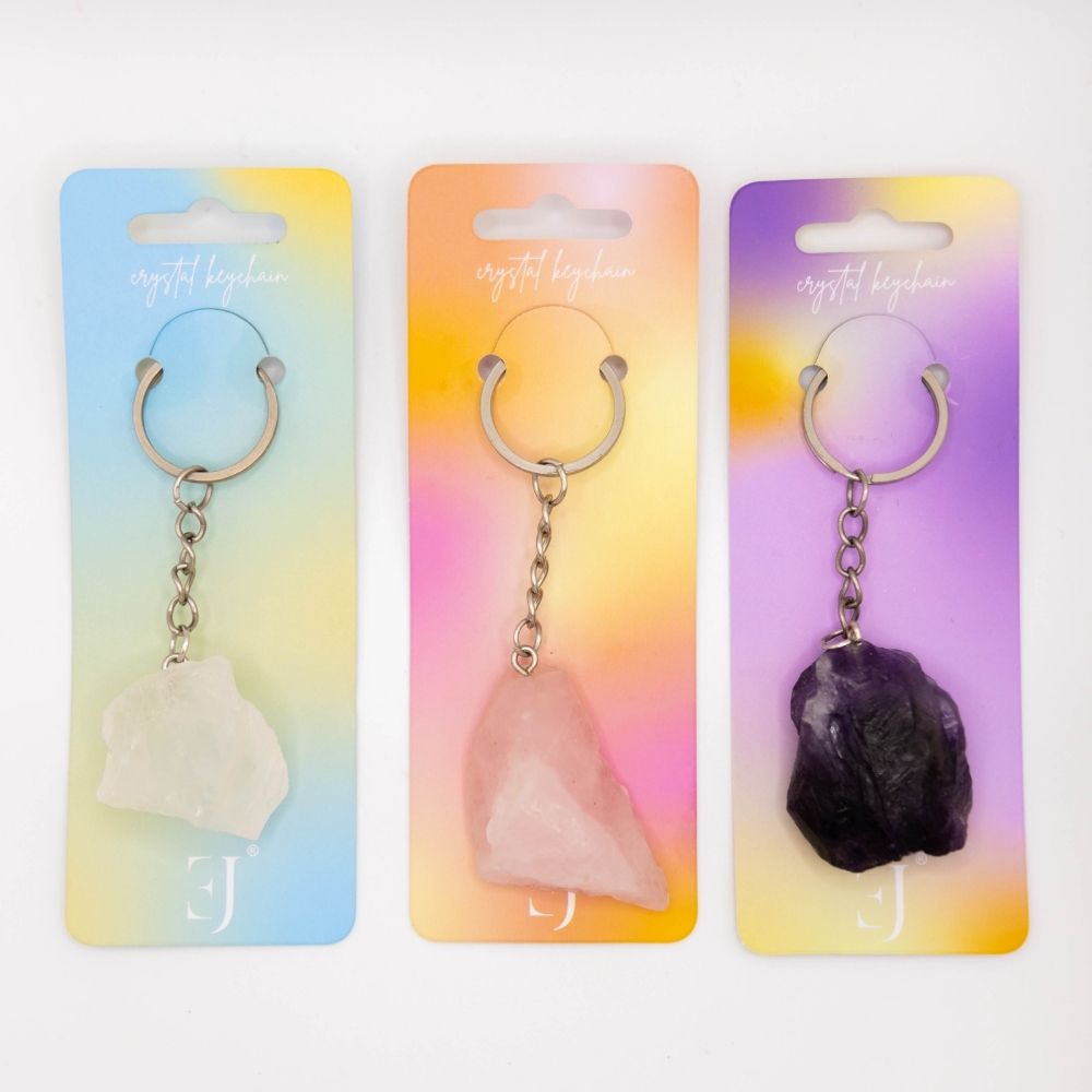Keyring Rose quarts