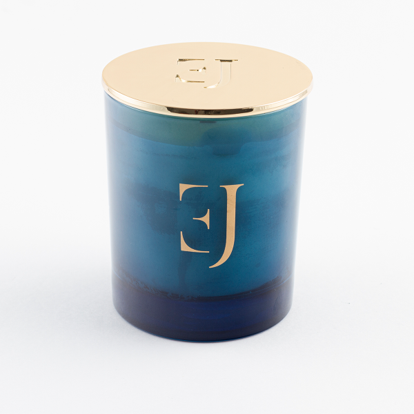 Athene luxury scented candle Aquamarine – Cedar & Amber Jasmine
