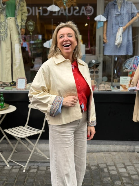 Ivoire Chic Veste zijkant