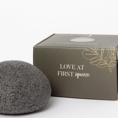 Black Bamboo Charcoal Konjac Sponge