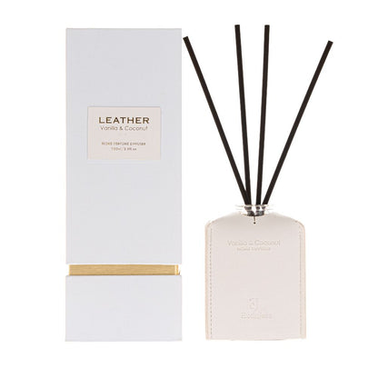 Leather Fragrance Sticks – Vanilla & Coconut